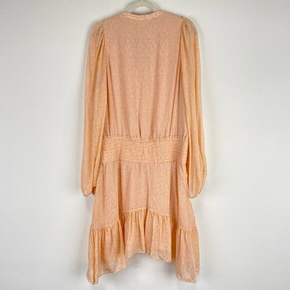 NWT A.L.C. Silk Knee-Length Dress Size 14 - Picture 6 of 13